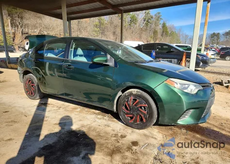 2014 Toyota Corolla L из США, поврежденный, VIN 2T1BURHE1EC184945
